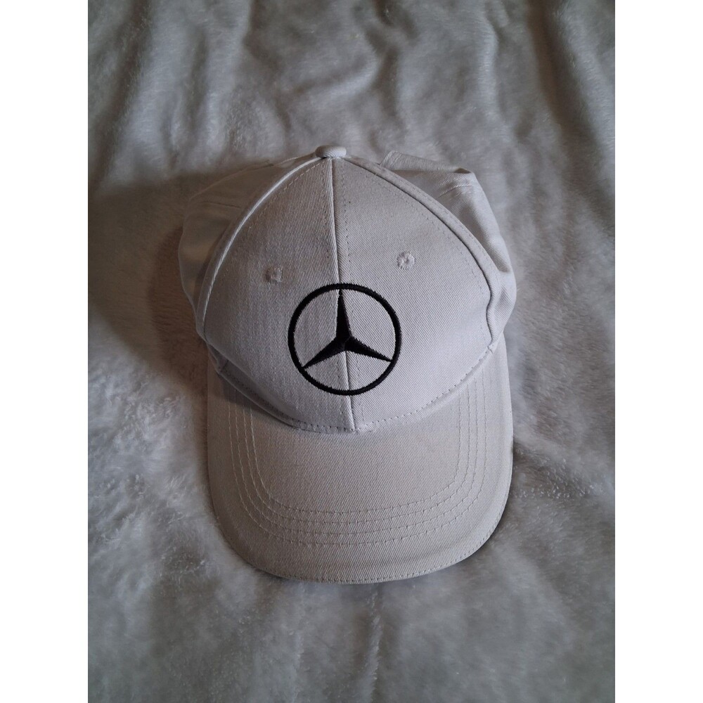 Mercedes Benz Hat Cap Strap Back White AMG Petronas Formula One F1 Racing
